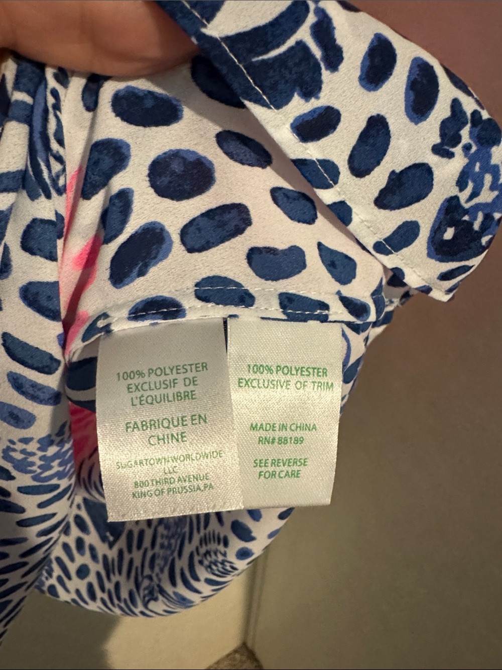 Lilly Pulitzer Marlina tunic blouse - Picture 6 of 8